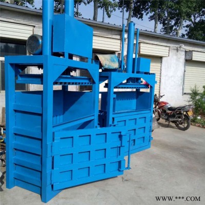 油漆桶大型压扁机 2019年新款纸屑铁屑松散料压缩打包机富兴图7