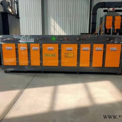 加工定制UV光氧净化器 工业废气油漆房除臭光氧净化器 光氧活性炭一体机图2