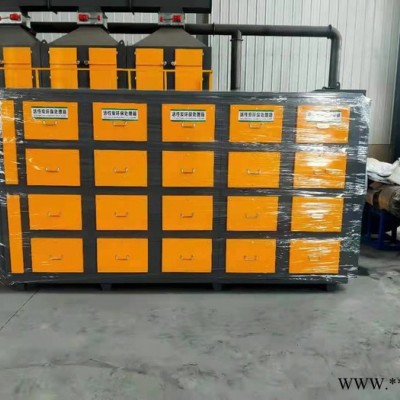 加工定制UV光氧净化器 工业废气油漆房除臭光氧净化器 光氧活性炭一体机图5