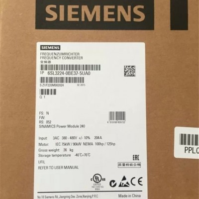 西门子变频器 G120功率模块 PM240 6SL3224-0BE31-1UA0   西门子变频器代理图3