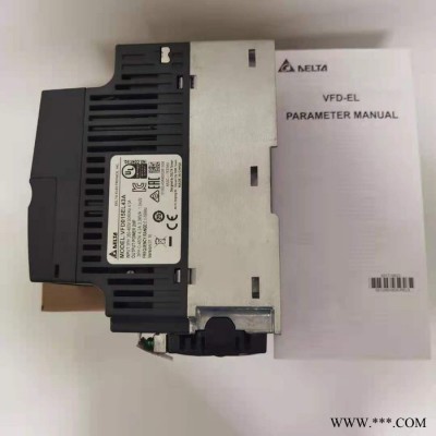 DELTA/台达 台达变频器EL系列 0.75KW 380V 轻载经济型   流水线专用 通用型变频器 变频器生产