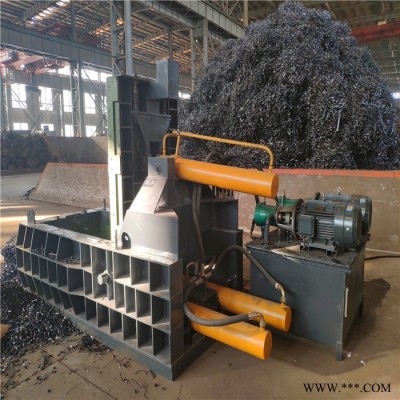 豫晓重工售后无忧YX-140金属打包机油漆桶压块机液压铜肖打包机图5
