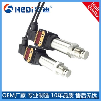 贺迪 HDP301S平膜型压力传感器化工涂料油漆泥浆沥青原油等粘稠性液体压力测量智能数显压力变送器图2