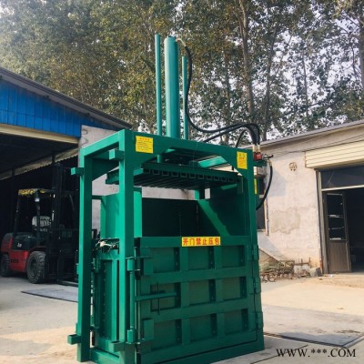 启硕20吨小型液压打包机 艾叶油漆桶打包机 废纸生活垃圾废品压缩机图8