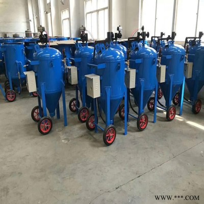 供应除锈喷砂机 天德干湿两用除油漆喷砂机 移动喷沙罐定制厂家 开放式喷砂机图6