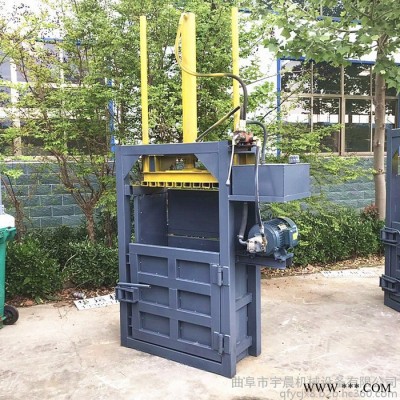 40吨废油漆桶压扁机 鞋厂下脚料打包压块机 380v电压压缩机价格图6