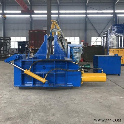 卧式液压废旧金属压块机废铁铝屑钢筋成型设备油漆桶易拉罐打包机图6