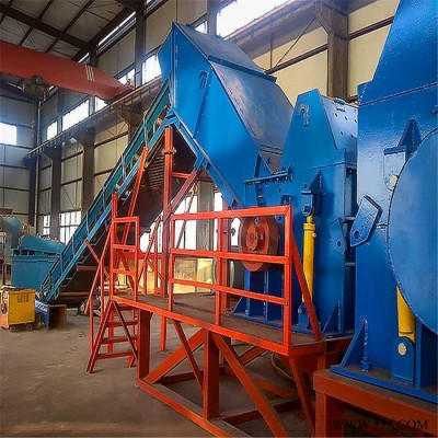 能达重工供应金属破碎机 废钢废铁破碎机 金属压块破碎机 薄铁皮油漆桶粉碎机图6