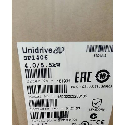 艾默生CT变频器 SP1401 SP1402 SP1403 SP1404 SP1405 SP1406图4