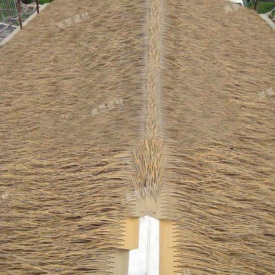 崇州市铝茅草瓦_氟碳油漆工艺茅草瓦_防火仿茅草瓦_铝制茅草制造厂家图6