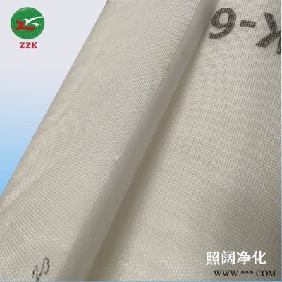 厂家直供照阔ZZK-WFB天井棉天井滤网顶棉带网格立体油漆过滤棉胶可裁片图4