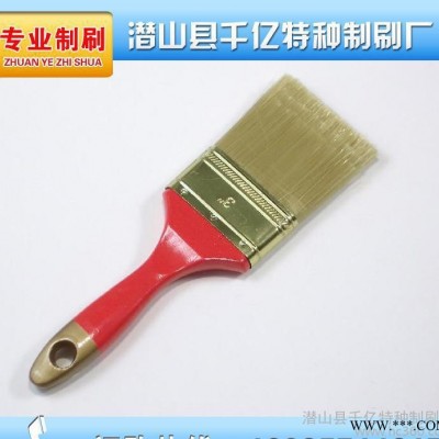 厂价直销油漆刷 猪毛刷 木柄油漆刷 涂料油漆工具刷 不易脱毛图1