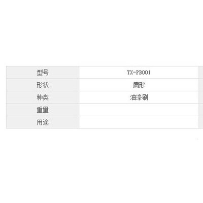 供应油漆刷花瓶柄油漆刷图2
