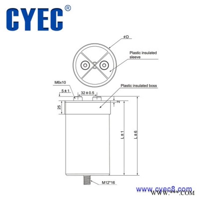 纯源【厂家批发】690VAC矿山变频器电容器定制 CDC 1200uF 1300V图4