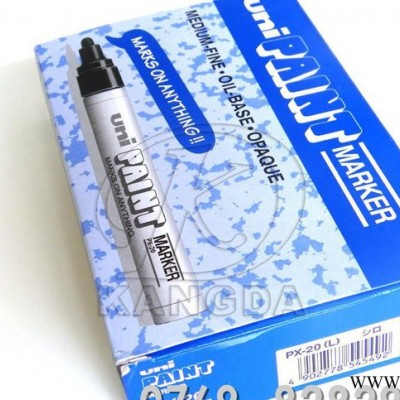 UNI PAINTMARKERPX-20中细字油漆笔 三菱油