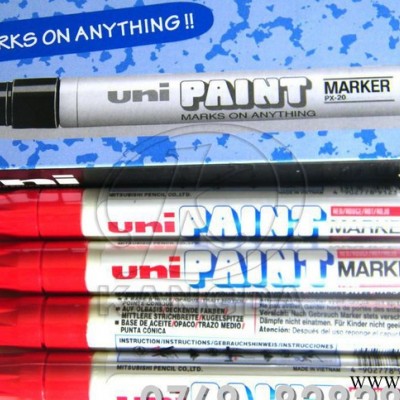 UNI PAINTMARKERPX-20中细字油漆笔 三菱油图2