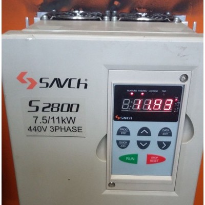台湾三基变频器S2800,7.5/11KW 440V 3PHASE饮料生产设备