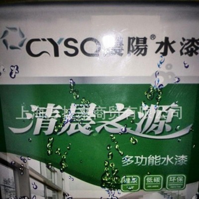 专业推荐晨阳水性丙烯酸装饰漆 晨阳水性工业油漆