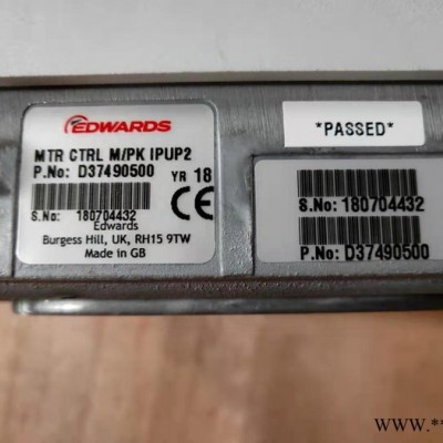 EDWARDS  MTR CTRL M/PK IPUP2 变频器图2