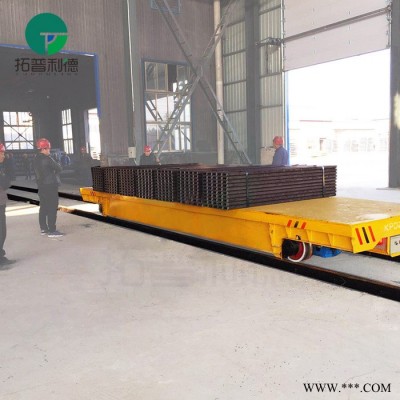 新利德KPDZ-20T运输高压变频器过跨地轨车车间用平板车图5
