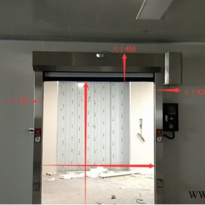上海普陀区快速卷帘门室内通道快速软帘门海利普变频器实力造品牌