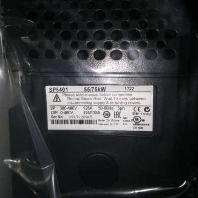 艾默生尼得科CT变频器SP5402 75KW 380V 全新原装原厂驱动器图2