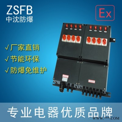 中沈防爆BXM 江苏那里有防爆防腐配电箱BXM-4K 四回路带总开关粉尘配电箱带变频器断路器控制电机非标定做图4