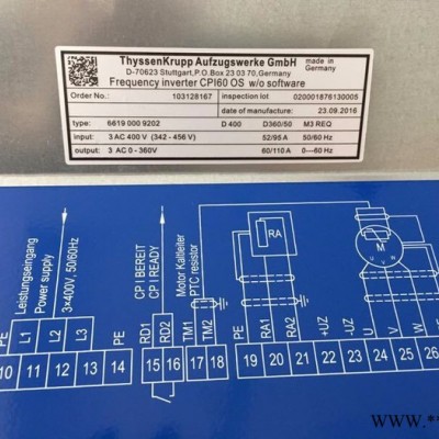 供应蒂森CPI60变频器 蒂森电梯变频器图4