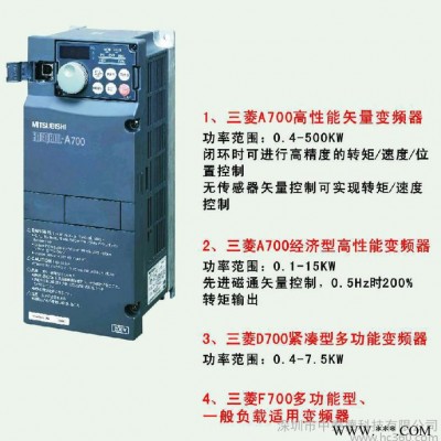 供应东莞三菱变频器，东莞三菱变频器特价销售，东莞三菱变频器价格