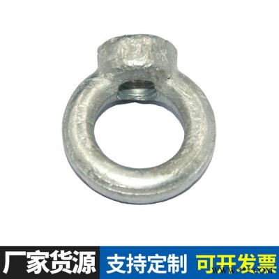 吊母 国标船用起重圆环螺母 厂家现货4.8级镀锌吊环螺帽可定制图3