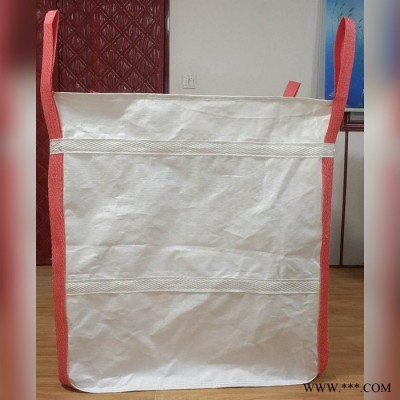 新白色吨袋 **吨包现货 全新料四吊环无大口布吨包 量大从优图3