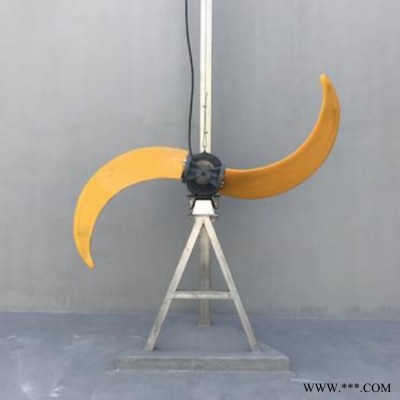 南京云升QJB潜水式低速推流器 叶轮聚氨酯材质 潜水搅拌机 低速推进器图2