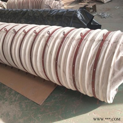 沧一 吊环式水泥罐车下料口输送布袋、粉尘颗粒输送软连接、耐磨伸缩溜筒图3