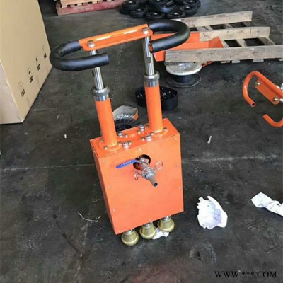 3头悬挂式凿毛机 吊挂式混凝土凿毛机 送吊环滑轮墙体打毛机