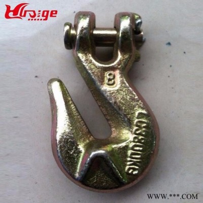 H型羊角双环，吊环，吊钩 起重吊钩，索具钩 安全钩 怀鸽牌图3