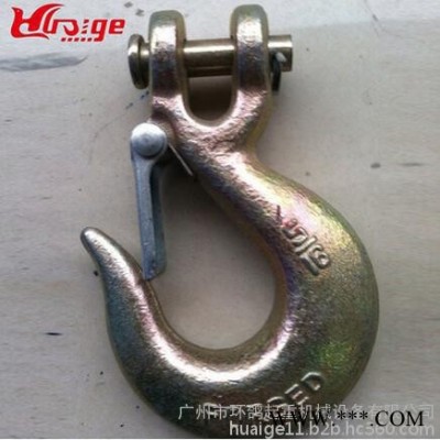 H型羊角双环，吊环，吊钩 起重吊钩，索具钩 安全钩 怀鸽牌图1