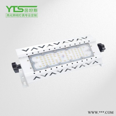 led 工矿灯 无极工矿灯 自带蓄电池工矿灯 黑色吊环工矿灯 100w 工矿灯 led贴片户外工矿灯|茵坦斯