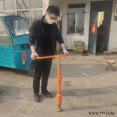路平机械单头墙面多用凿毛机 带吊环清理机 混凝土打毛机图1
