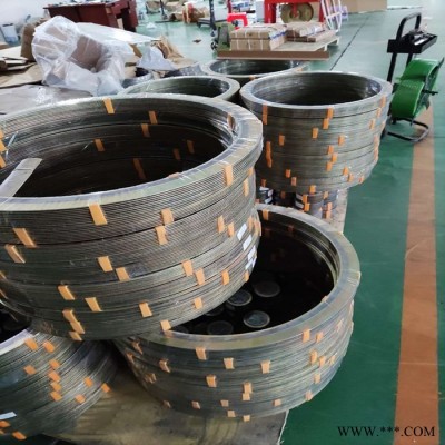 塔用金属缠绕垫片  内外环缠绕式垫片 液压密封件垫片 库存充足图2