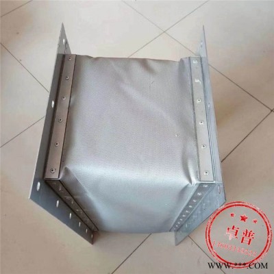 山西卓普HBZP20210720吊环式帆布风管   出风口排风管  伸缩式帆布软连接图3