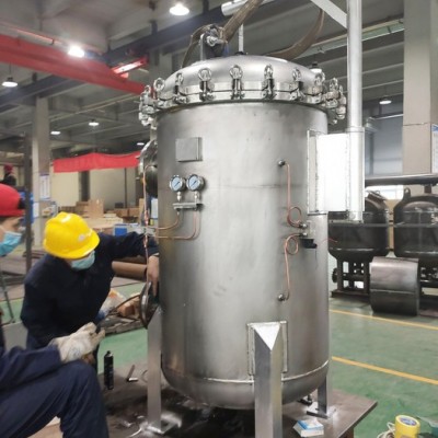 艾特环保吊环式304不锈钢袋式过滤器 农村净水黄泥水净水拦截单多袋 过滤器图4