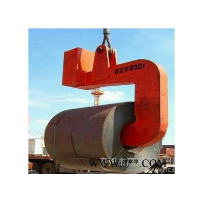 神州C型双卷板吊钳 双卷板C型吊具 双吊环卷板吊具 套筒式双卷板吊具图2