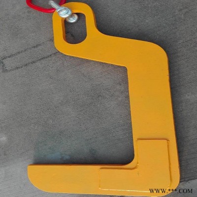 神州C型双卷板吊钳 双卷板C型吊具 双吊环卷板吊具 套筒式双卷板吊具图7