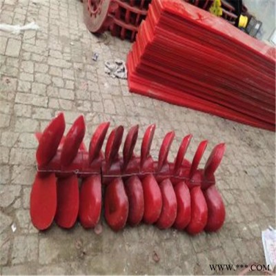聚氨酯叶轮 聚氨酯叶片 加工减震缓冲聚氨酯异形件 衡水广轩图2