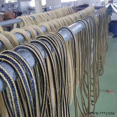 北安大量供应芳纶四氟盘根 白芳纶盘根 芳纶密封件盘根图3