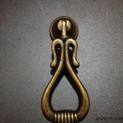 锌合金 欧式 仿古拉手 双孔 单孔 抽屉拉手 吊环拉手图2
