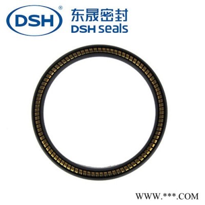 聚四氟乙烯泛塞封V型加液枪密封圈四氟弹簧蓄能型LNG密封件图2