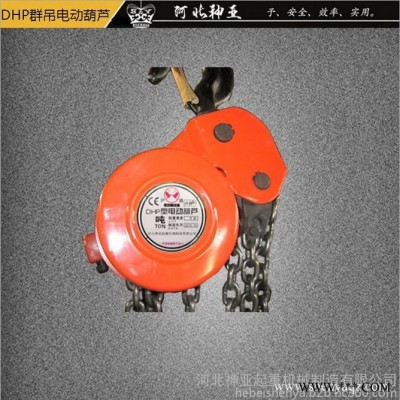 厂家供应 群吊电动葫芦/10T4根DHP型爬架大吊机/群吊环链电动葫芦/价格优惠图3