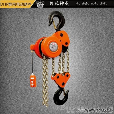 厂家供应 群吊电动葫芦/10T4根DHP型爬架大吊机/群吊环链电动葫芦/价格优惠图2