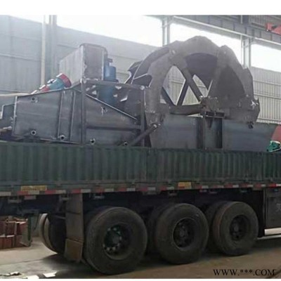 厂家直供环保轮式洗砂机 叶轮洗砂机价格 双叶轮洗沙机参数图4